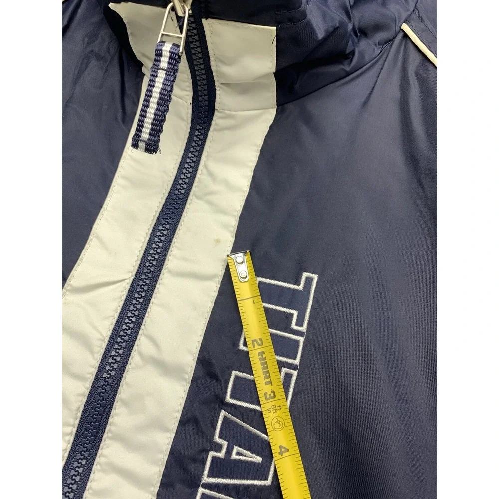 Vintage Tennessee Titans Windbreaker Jacket Mens Large Nylon Full Zip Up 90s
